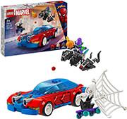 SUPER HEROES MARVEL 76279 SPIDER-MAN RACE CAR & VENOM GREEN GOBLIN LEGO