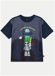 T-SHIRT TAFFY 12011379 ΣΚΟΥΡΟ ΜΠΛΕ REGULAR FIT LEGO