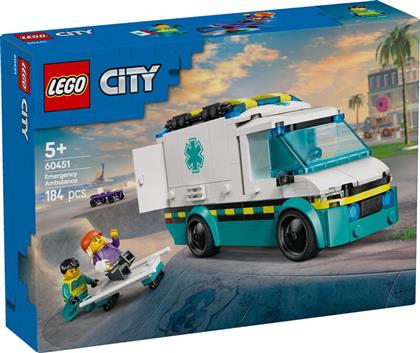 CITY EMERGENCY AMBULANCE (60451) LEGO