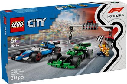 CITY F1 GRID WITH VCARB & SAUBER RACE CARS (60474) LEGO