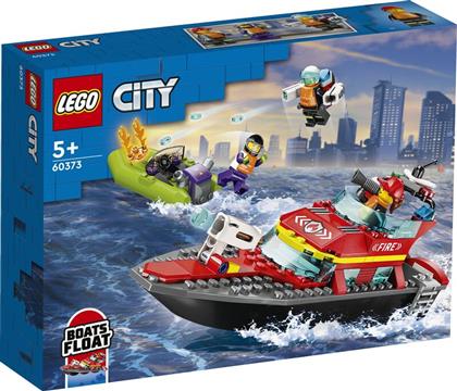 CITY FIRE RESCUE BOAT (60373) LEGO από το MOUSTAKAS
