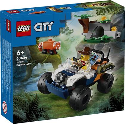 CITY JUNGLE EXPLORER ATV RED PANDA MISSION (60424) LEGO από το MOUSTAKAS