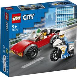 CITY POLICE BIKE CAR CHASE (60392) LEGO από το MOUSTAKAS