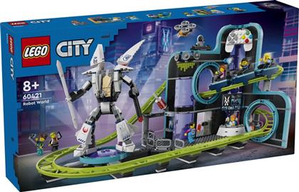 CITY ROBOT WORLD ROLLER-COASTER PARK (60421) LEGO από το MOUSTAKAS