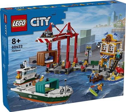 CITY SEASIDE HARBOR WITH CARGO SHIP (60422) LEGO από το MOUSTAKAS