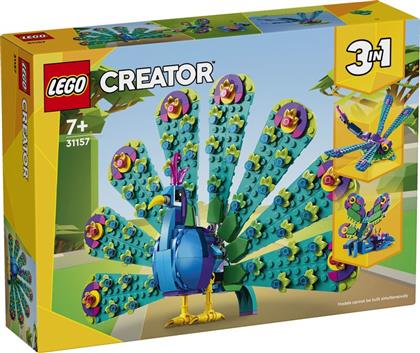 CREATOR 3IN1 EXOTIC PEACOCK (31157) LEGO