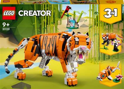 CREATOR 3IN1 MAJESTIC TIGER (31129) LEGO από το MOUSTAKAS