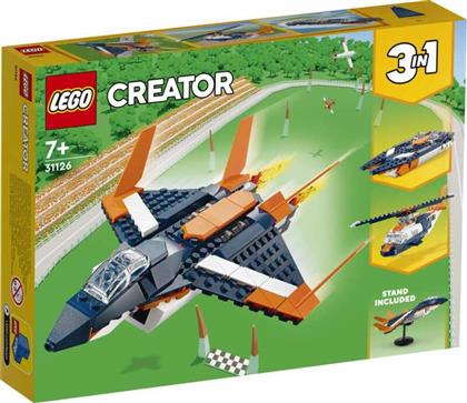 CREATOR 3IN1 SUPERSONIC-JET (31126) LEGO