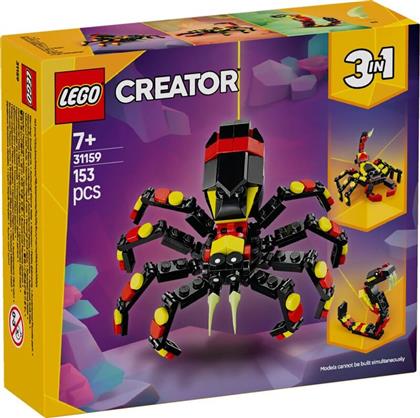 CREATOR 3IN1 WILD ANIMALS: SURPRISING SPIDER (31159) LEGO