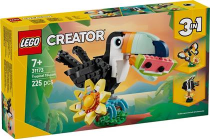 CREATOR 3IN1 WILD ANIMALS: TROPICAL TOUCAN (31173) LEGO