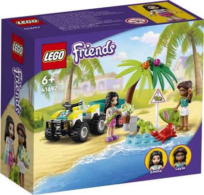FRIENDS TURTLE PROTECTION VEHICLE (41697) LEGO από το MOUSTAKAS