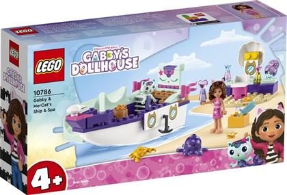 GABBY'S DOLLHOUSE GABBY & MERCAT'S SHIP & SPA (10786) LEGO