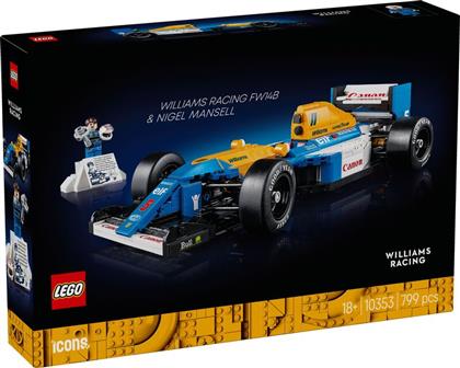 ICONS WILLIAMS RACING FW14B & NIGEL MANSELL (10353) LEGO