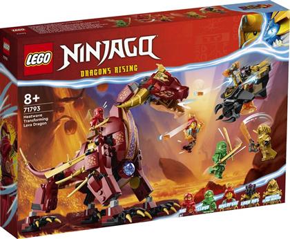 NINJAGO HEATWAVE TRANSFORMING LAVA DRAGON (71793) LEGO