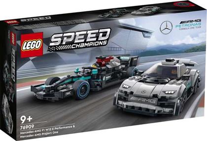 SPEED CHAMPIONS MERCEDES AMG F1 W12 & AMG PROJECT ONE (76909) LEGO από το MOUSTAKAS
