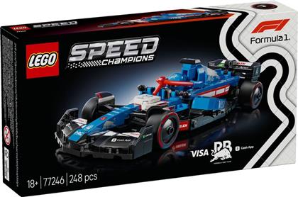 SPEED CHAMPIONS VISA CASH APP RB VCARB 01 F1 RACE CAR (77246) LEGO