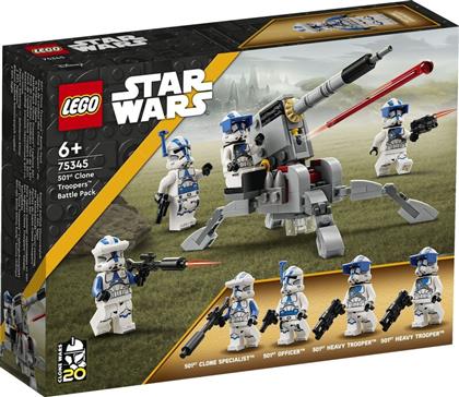 STAR WARS 501ST CLONE TROOPERS BATTLEPACK (75345) LEGO