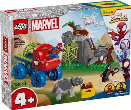 SUPER HEROES TEAM SPIDEY DINO CRAWLER RESCUE (11199) LEGO