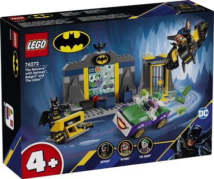 SUPER HEROES THE BATCAVE WITH BATMAN, BATGIRL & THE JOKER (76272) LEGO από το MOUSTAKAS