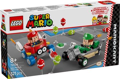 SUPER MARIO KART-BABY MARIO VS. BABY LUIGI (72034) LEGO