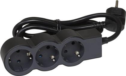 ΠΟΛΥΠΡΙΖΟ 3 ΘΕΣΕΩΝ 1.5M - BLACK/DARK GREY LEGRAND