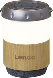 BTL-030BA BAMBOO LANTERN WITH BLUETOOTH SPEAKER LENCO