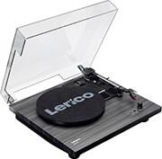 LS-10BK WOOD TURNTABLE BUILT-IN SPEAKERS LENCO