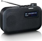 PDR-016BK - PORTABLE DAB+/FM RADIO WITH BLUETOOTH - BLACK LENCO