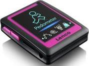 PODO-152 4GB MP4 PLAYER WITH PEDOMETER PINK LENCO