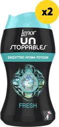 ΕΝΙΣΧΥΤΙΚΟ ΑΡΩΜΑΤΟΣ UNSTOPPABLES FRESH 280ΓΡ (2Χ140ΓΡ) LENOR