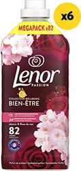 ΜΑΛΑΚΤΙΚΟ ΡΟΥΧΩΝ PASSION JASMINE & ROSE 492ΜΕΖ (6X82ΜΕΖ) LENOR