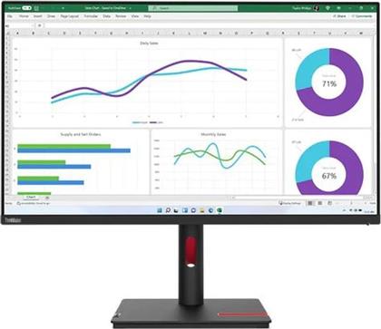 THINKVISION T32H-30 MONITOR 31.5 QHD IPS FLAT 60HZ 6MS LENOVO