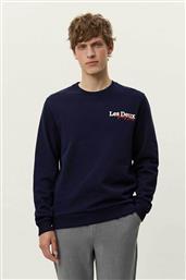 ΑΝΔΡΙΚΗ ΜΠΛΟΥΖΑ ΦΟΥΤΕΡ ΜΕ ΛΟΓΟΤΥΠΟ REGULAR FIT ''RACING'' - 1000474 ΜΠΛΕ ΣΚΟΥΡΟ LES DEUX