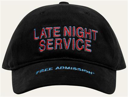 ΑΝΔΡΙΚΟ ΚΑΠΕΛΟ ΜΕ LETTERING ''LATE NIGHT SERVICE'' - LDM703030 ΜΑΥΡΟ LES DEUX