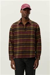 ΑΝΔΡΙΚΟ OVERSHIRT ΜΕ ΚΑΡΟ ΣΧΕΔΙΟ REGULAR FIT ''LENNON'' - 1000546 ΚΑΦΕ LES DEUX