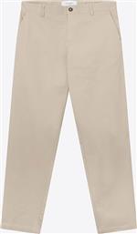 ΑΝΔΡΙΚΟ ΠΑΝΤΕΛΟΝΙ CHINO ΜΟΝΟΧΡΩΜΟ ΒΑΜΒΑΚΕΡΟ ''JARED TWILL'' - LDM510076 ΜΠΕΖ LES DEUX