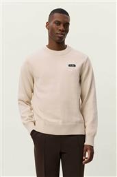 ΑΝΔΡΙΚΟ ΠΟΥΛΟΒΕΡ ΜΕ LOGO PATCH REGULAR FIT ''GARY'' - 1000549 ΕΚΡΟΥ LES DEUX