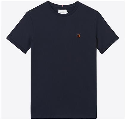 ΑΝΔΡΙΚΟ T-SHIRT SLIM FIT ''NøRREGAARD'' - LDM101008 ΜΠΛΕ ΣΚΟΥΡΟ LES DEUX