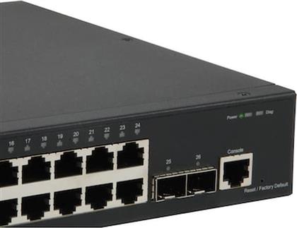 LEVELONE GTL-2661 NETWORK SWITCH MANAGED L2 GIGABIT ETHERNET (1000 MBPS) LEVEL ONE