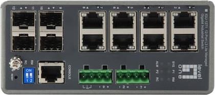 LEVELONE IGU-1271 NETWORK SWITCH MANAGED L3 GIGABIT ETHERNET (1000 MBPS) LEVEL ONE