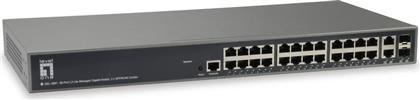 GEL-2681 NETWORK SWITCH MANAGED L3 GIGABIT ETHERNET (1000 MBPS) LEVELONE