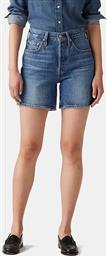 501 MID THIGH SHORT MED INDIGO - WORN IN (9000171657-74555) LEVIS