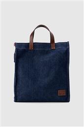 ΑΝΔΡΙΚΗ ΤΣΑΝΤΑ TOTE ΜΕ LOGO PRINT ''HERITAGE TOTE'' - 002GX0001 DENIM BLUE LEVIS