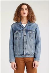 ΑΝΔΡΙΚΟ DENIM JACKET ΜΟΝΟΧΡΩΜΟ ''THE TRUCKER'' - 7233405-74 DENIM BLUE ΑΝΟΙΧΤΟ LEVIS