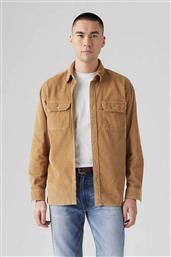 ΑΝΔΡΙΚΟ ΚΟΤΛΕ ΠΟΥΚΑΜΙΣΟ ΜΕ ΤΣΕΠΕΣ RELAXED FIT ''JACKSON WORKER CORDUROY'' - 195730229 ΚΑΦΕ ΑΝΟΙΧΤΟ LEVIS