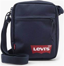 ΑΝΔΡΙΚΟ MINI ΤΣΑΝΤΑΚΙ CROSSBODY ΜΕ LOGO PRINT - 380050124 ΣΚΟΥΡΟ ΜΠΛΕ LEVIS