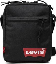ΑΝΔΡΙΚΟ MINI ΤΣΑΝΤΑΚΙ CROSSBODY ΜΕ LOGO PRINT - 380050125 ΜΑΥΡΟ LEVIS