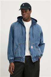 ΜΠΟΥΦΑΝ POTRERO DENIM HOODY ΧΡΩΜΑ: ΜΠΛΕ, A3222 LEVIS