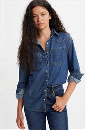ΓΥΝΑΙΚΕΙΟ DENIM ΠΟΥΚΑΜΙΣΟ RELAXED FIT ''TEODORA WESTERN'' - A72440007 DENIM BLUE ΣΚΟΥΡΟ LEVIS