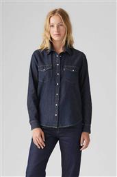 ΓΥΝΑΙΚΕΙΟ DENIM ΠΟΥΚΑΜΙΣΟ STANDARD FIT ''ICONIC WESTERN'' - 167860101 DENIM BLUE ΣΚΟΥΡΟ LEVIS